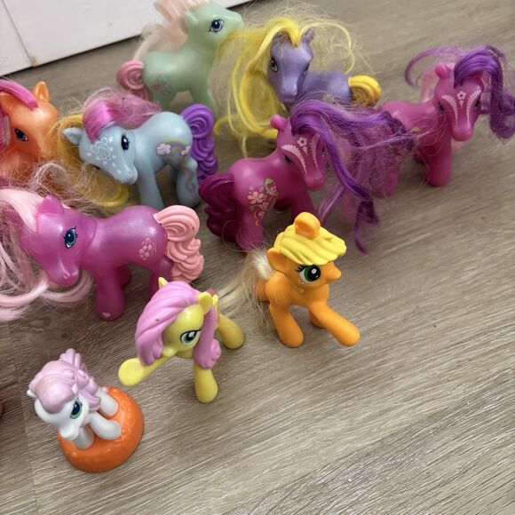 MLP My Little Pony McDonalds G3 G4 Lot 13 Figures Brushable Hair Limited Edition - Picture 10 of 10